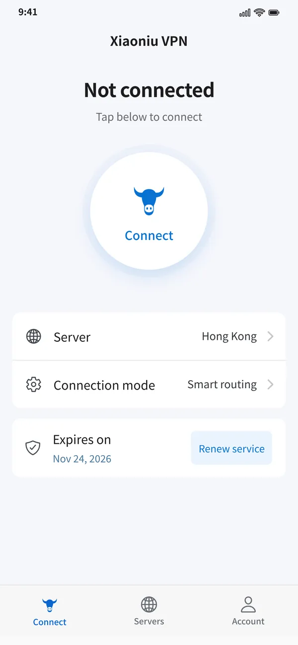 Xiaoniu VPN in three languages